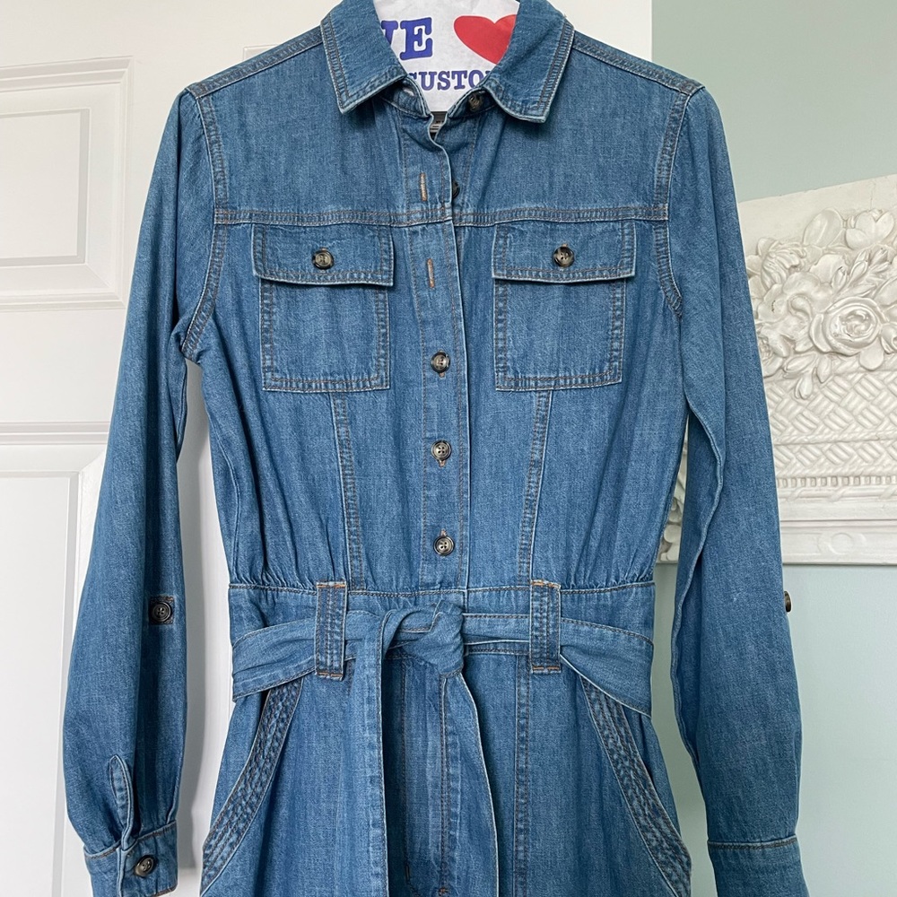 Anthropologie Pilcro denim jumpsuit jeans size XS